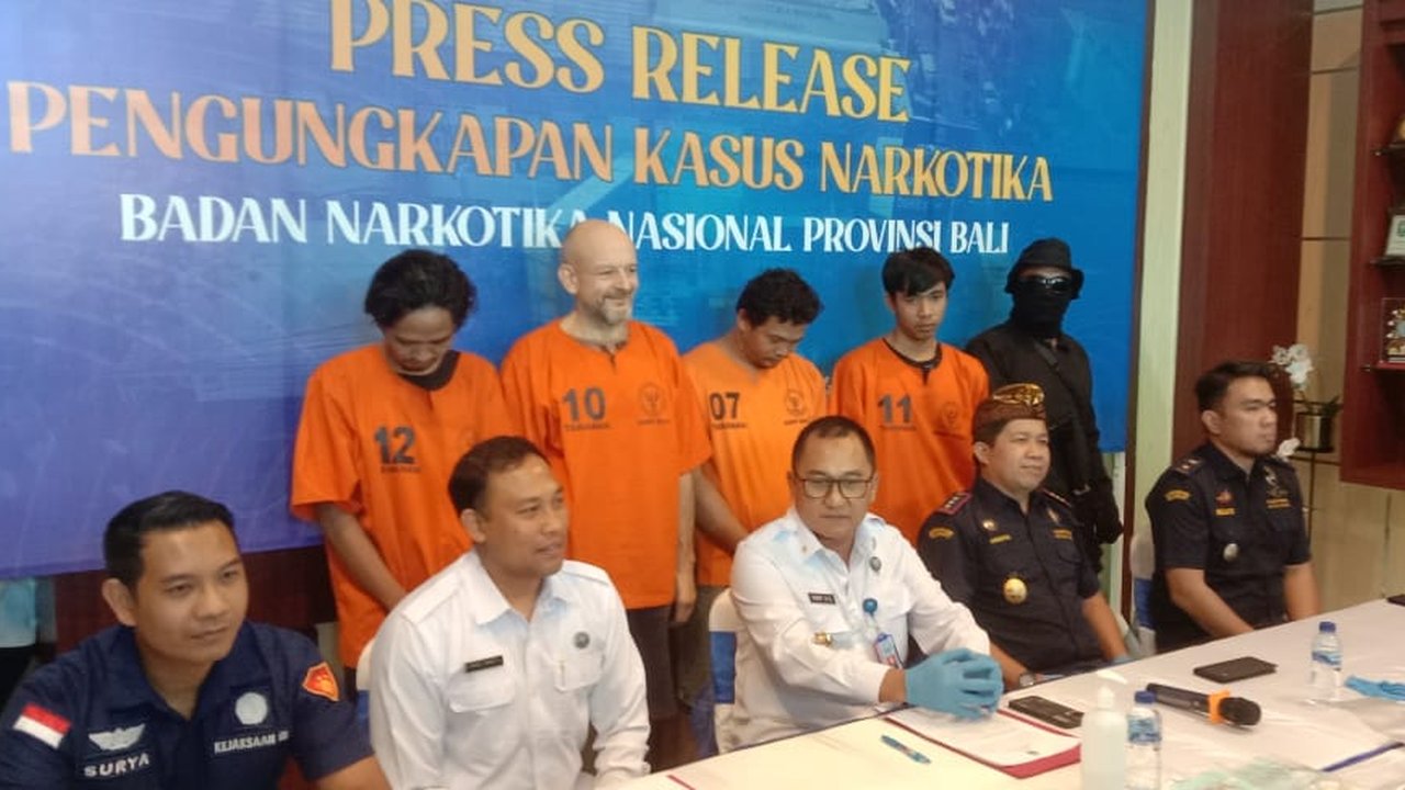 Bule Latvia anggota geng narkotika iinternasional ditangkap di Bali