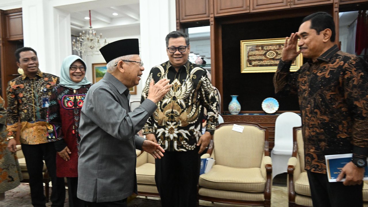 Wapres Maruf Amin Resmikan Gedung Baru ATVI-IMDE
