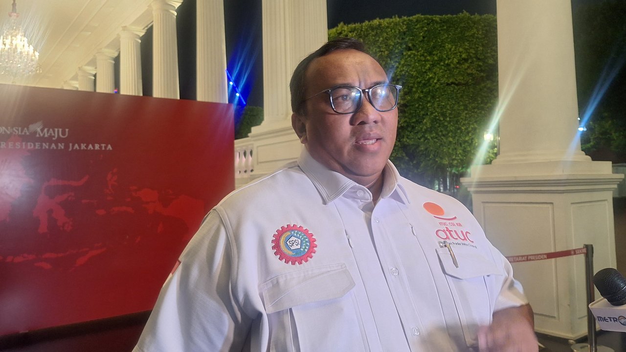 Presiden KSPSI Andi Gani