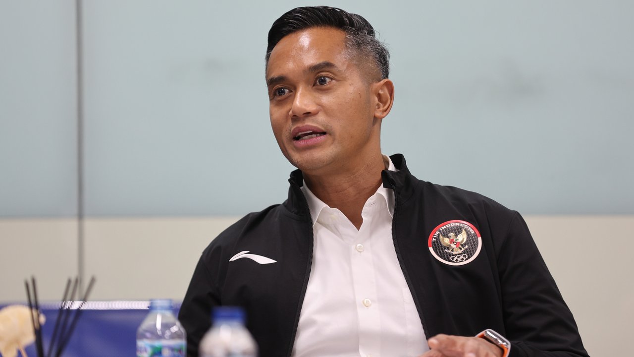 CEO Bakrie Group Anindya Bakrie dalam acara ASEAN Business & Investment Summit ke 2 di Sultan Hotel, Jakarta Senin (4/9/2023). (Tasha/Liputan6.com)