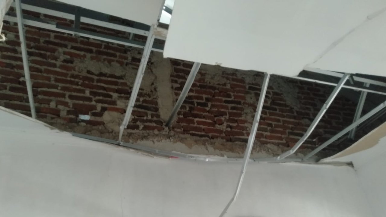 Rumah Rusak Dampak Gempa Kabupaten Bandung