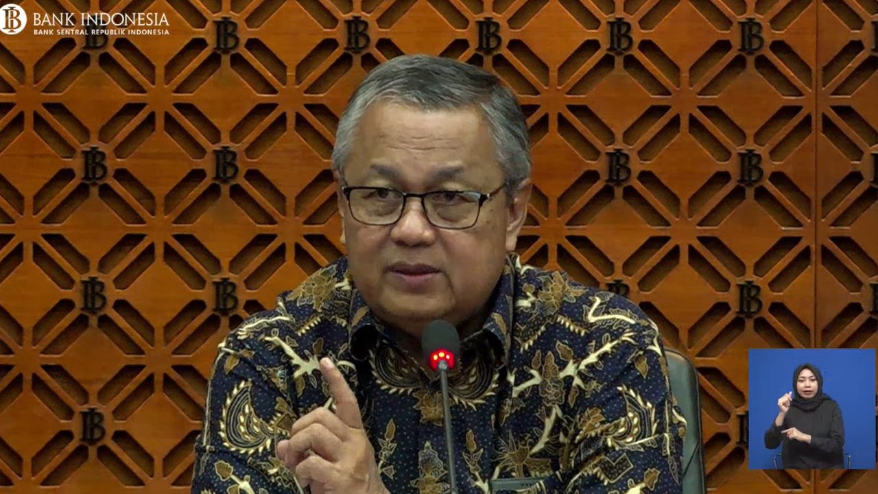 Gubernur Bank Indonesia Perry Warjiyo