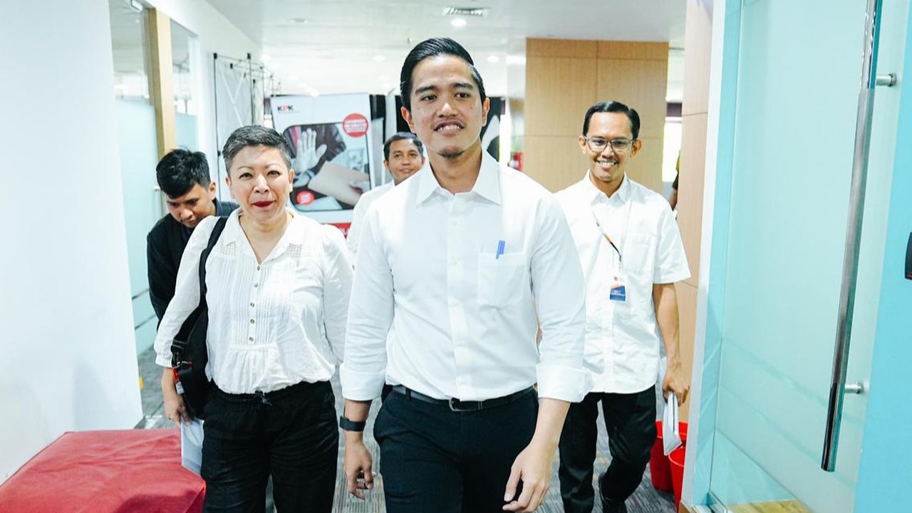 Kaesang di KPK