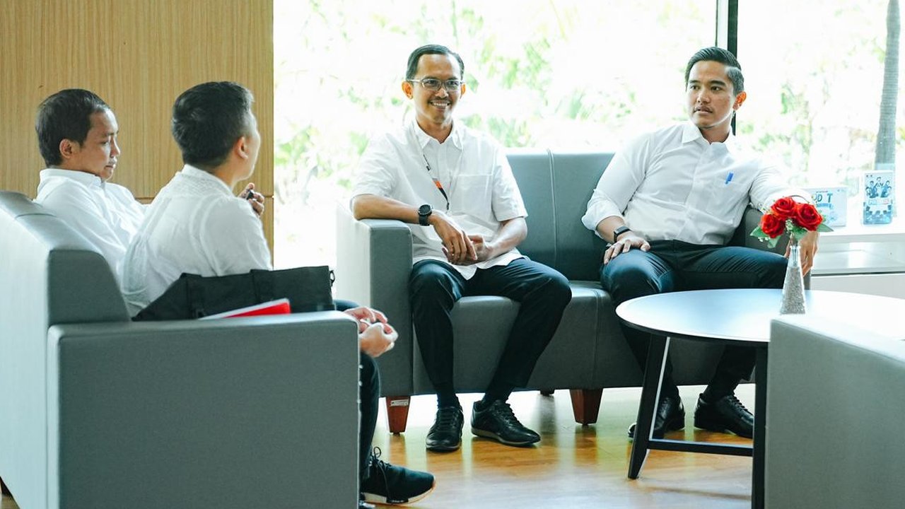 Kaesang Pangarep mengaku kedatangannya ke KPK merupakan insiatif pribadi. (Liputan6.com/Angga Yuniar)