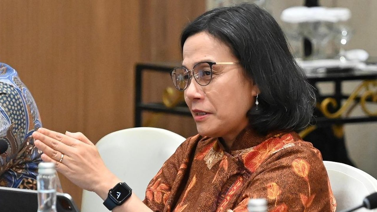 Sri Mulyani saat menghadiri BRI Microfinance Outlook 2024 di Menara BRILiaN, Jakarta, Kamis (7/3/2024). (Foto: Istimewa)