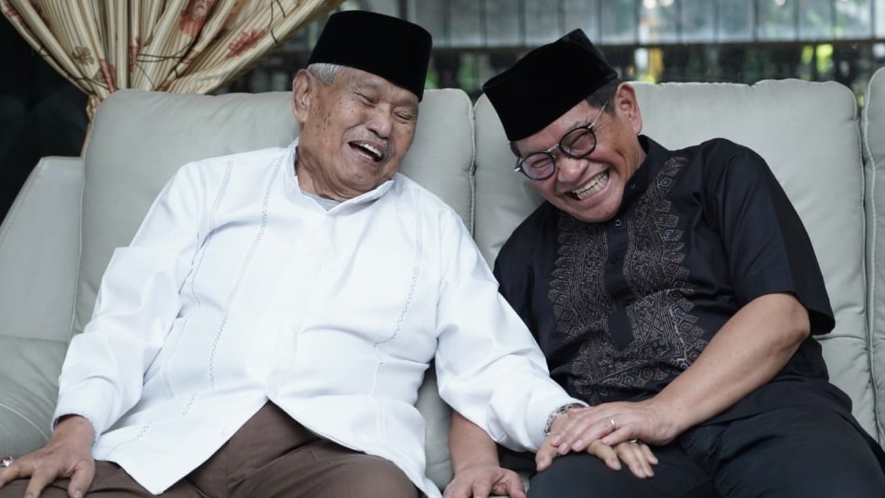 Pramono Anung Sowan ke 'Dedengkot Betawi' Babe Nuri