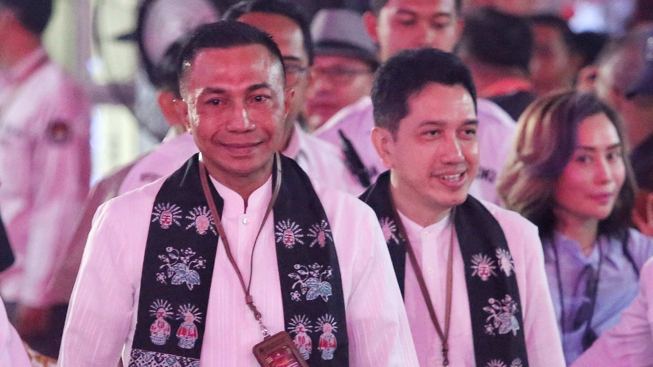 Dharma Pongrekun-Kun Wardana daftar Pilkada Jakarta