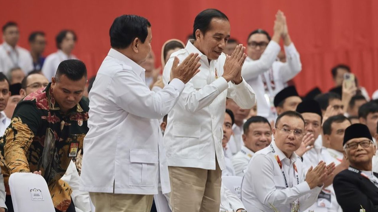 Jokowi di Acara Gerindra