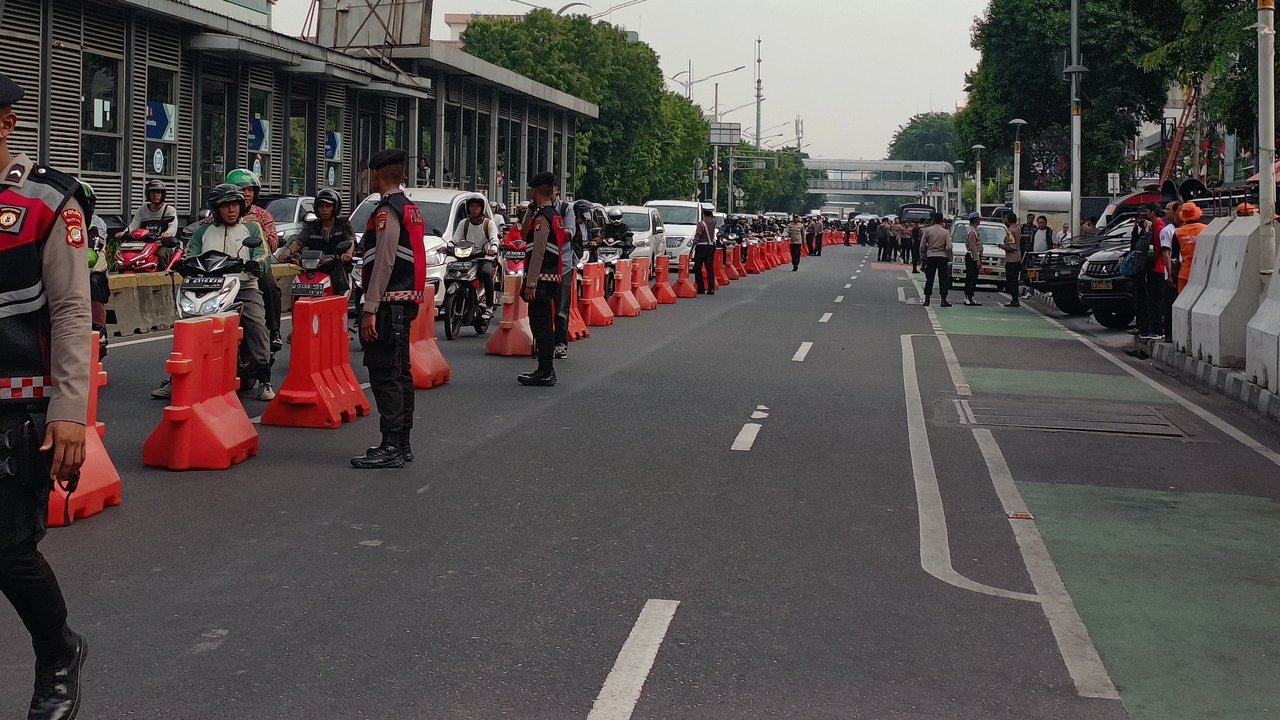 Rekayasa Lalin di KPU DKI