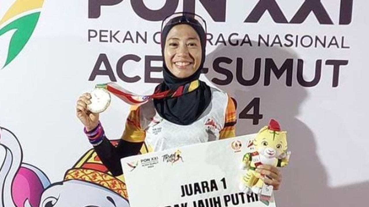 Dokter Muda di RS Brimob Raih Emas di PON XXI, Sosoknya Menawan dan Ceria