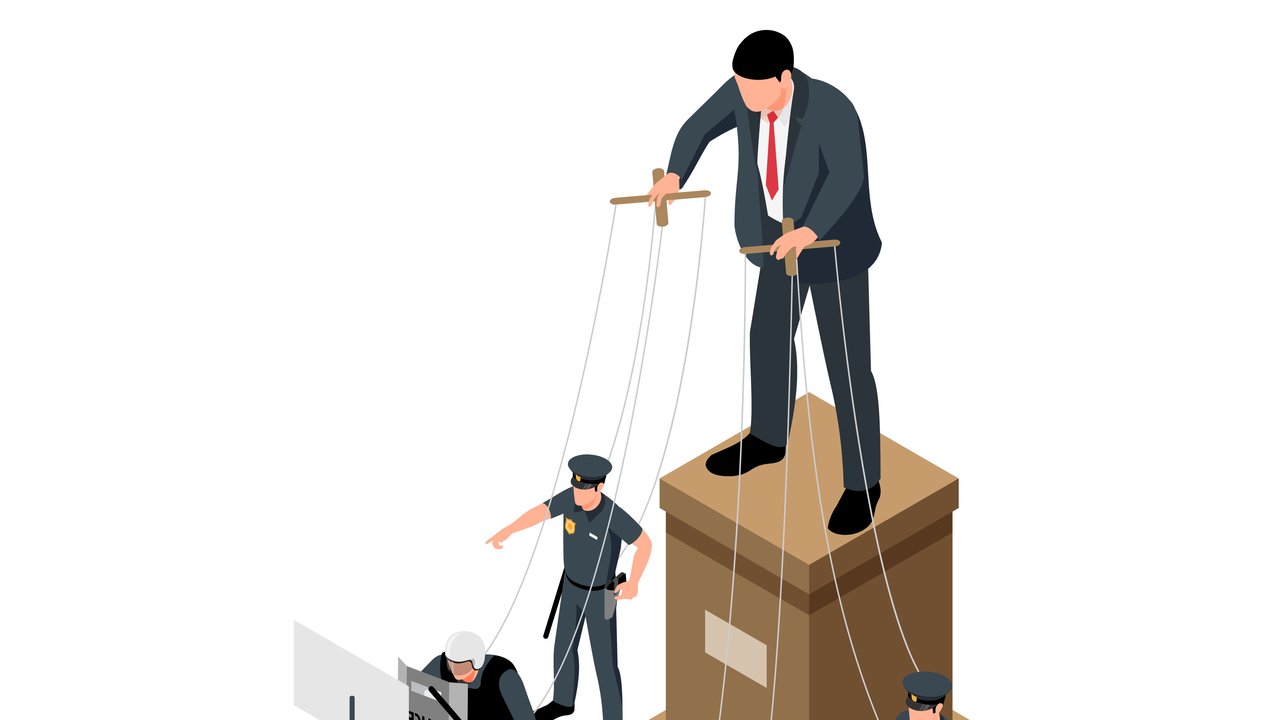 Ilustrasi oligarki. (Image by macrovector on Freepik)