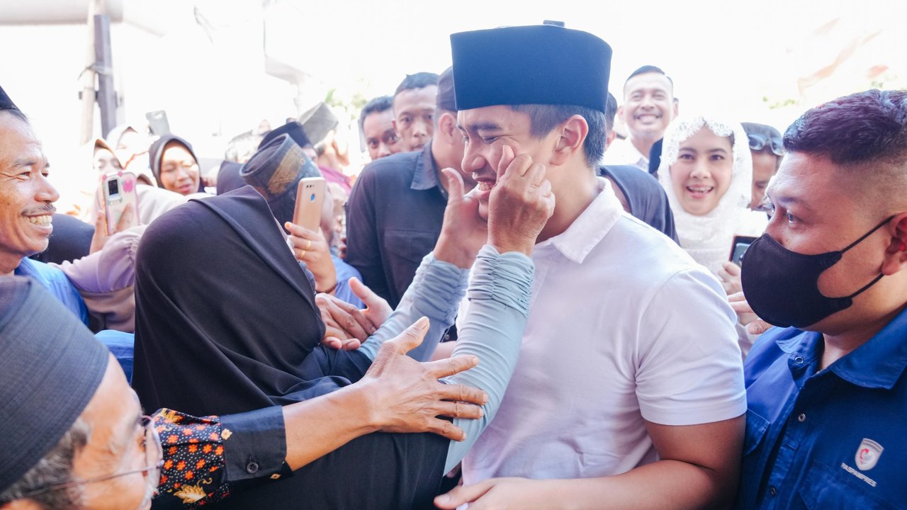 Kaesang Pangarep Hadiri Acara Maulid Nabi di Lebak