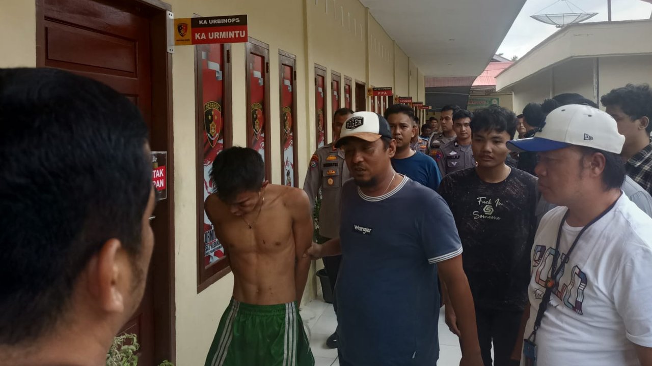 Tersangka pembunuh gadis penjual gorengan di Padang Pariaman. (Liputan6.com/ ist)