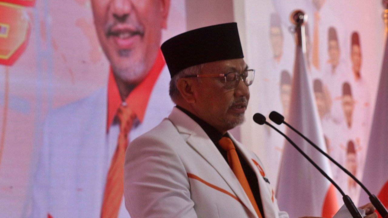 Rapimnas Partai Keadilan Sejahtera (PKS) 2024 digelar di Kantor DPTP PKS, Jakarta Selatan, Kamis (19/9/2024). Rapimnas PKS tersebut di antaranya membahas konsolidasi partai untuk pemenangan Pilkada 2024.