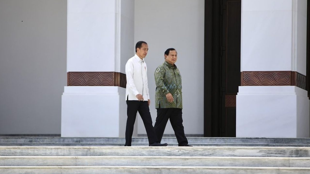 Jokowi dan Prabowo di IKN