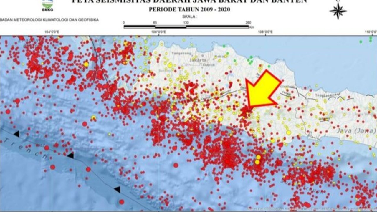 Mengenal Sesar Garsela, Pemicu Gempa Rusak Ratusan Rumah dan Lukai Puluhan Warga Bandung