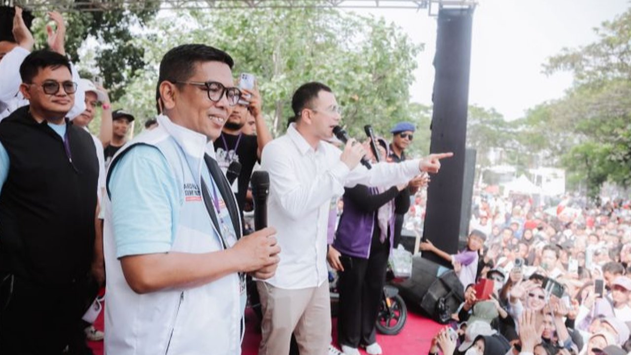 Raffi Ahmad menegaskan bahwa dia belum melamar Nagita Slavina (Liputan6.com/Panji Diksana).