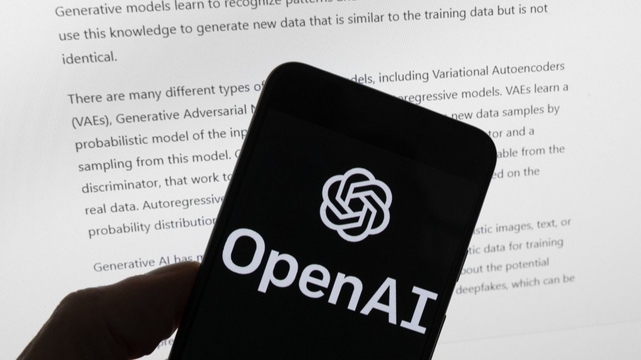 Ilustrasi OpenAI dan jawaban dari ChatGPT. (AP Photo/Michael Dwyer, File)