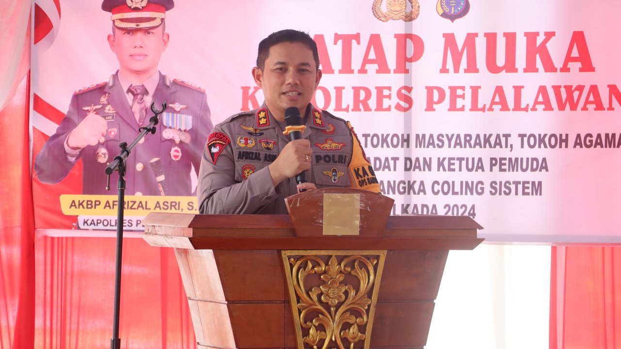 Kapolres Pelalawan AKBP Afrizal Asri