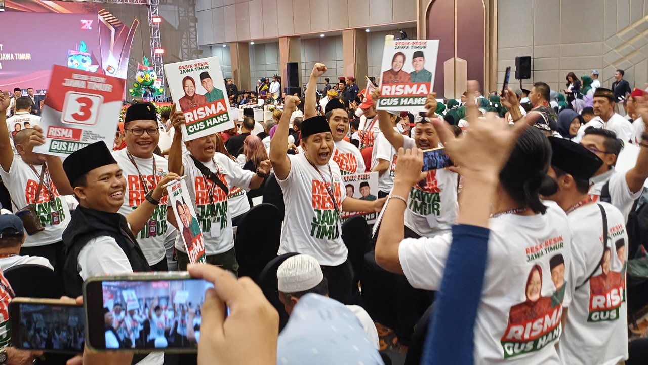 penetapan nomor urut pilkada jatim