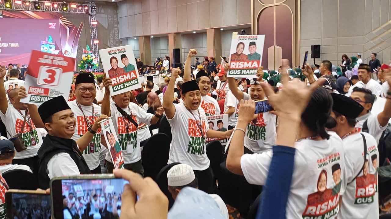 Penetapan nomor urut paslon di Pilkada Jatim