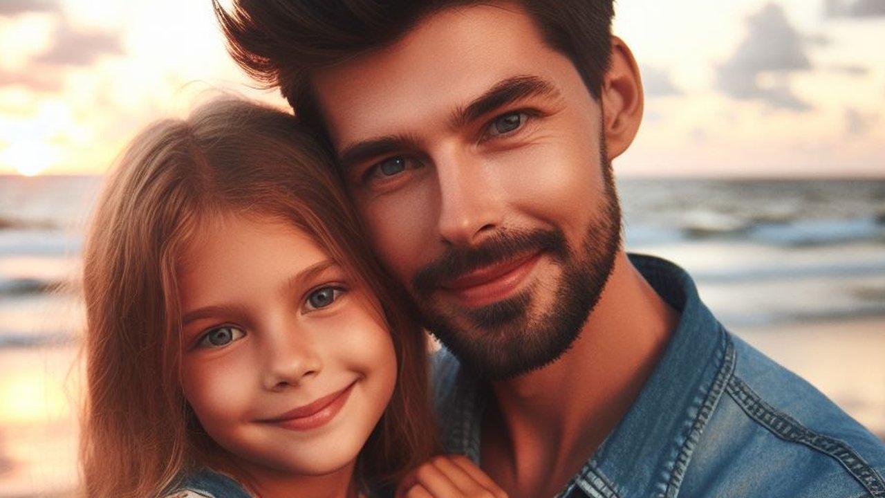 Ilustrasi orangtua dan anak