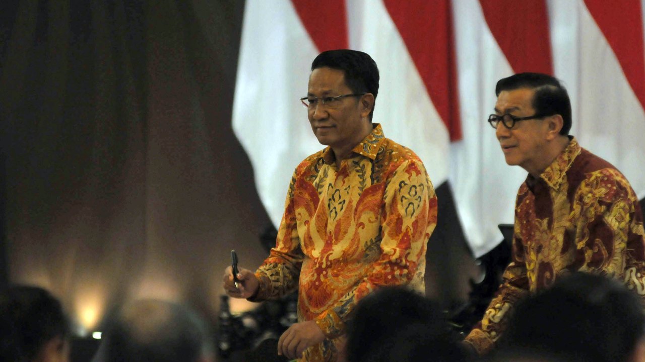 Sebelumnya, Supratman Andi Agtas dilantik Presiden Joko Widodo pada Senin (19/8/2024). (merdeka.com/Imam Buhori)