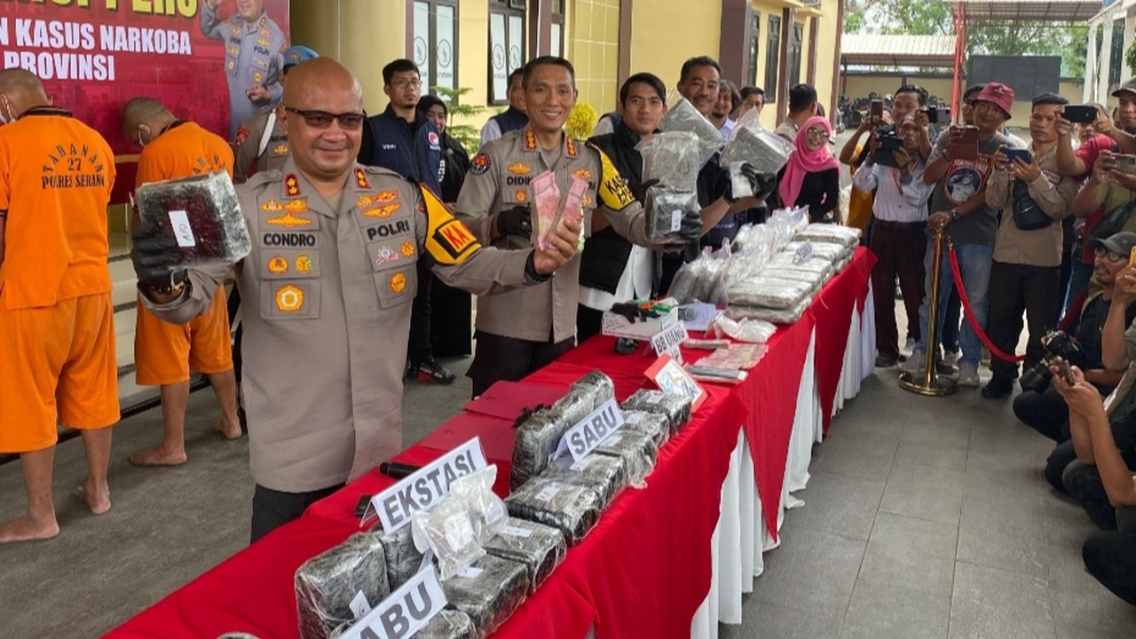 pengedar sabu antarprovinsi