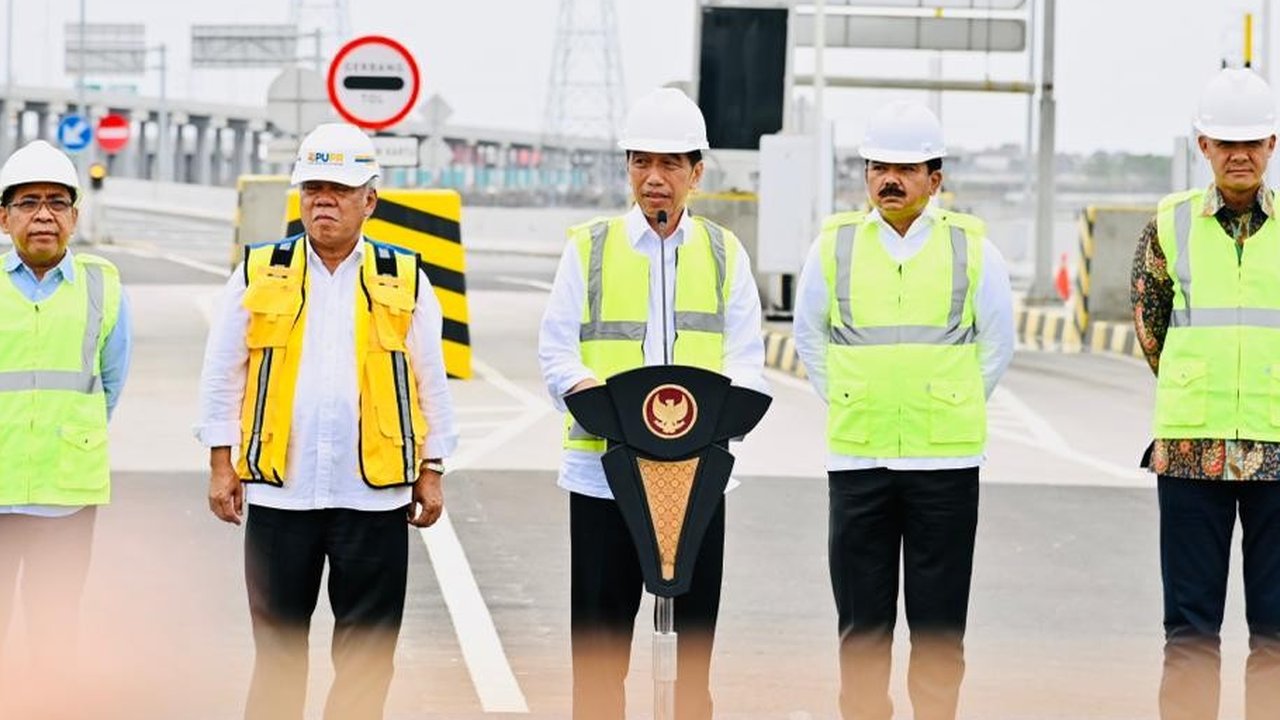 Jokowi di JCC Senayan