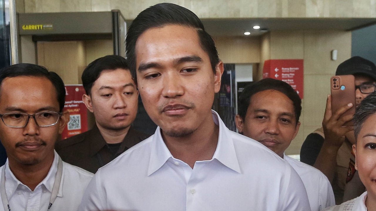 Kaesang Pangarep mengaku kedatangannya ke KPK merupakan insiatif pribadi. (Liputan6.com/Angga Yuniar)