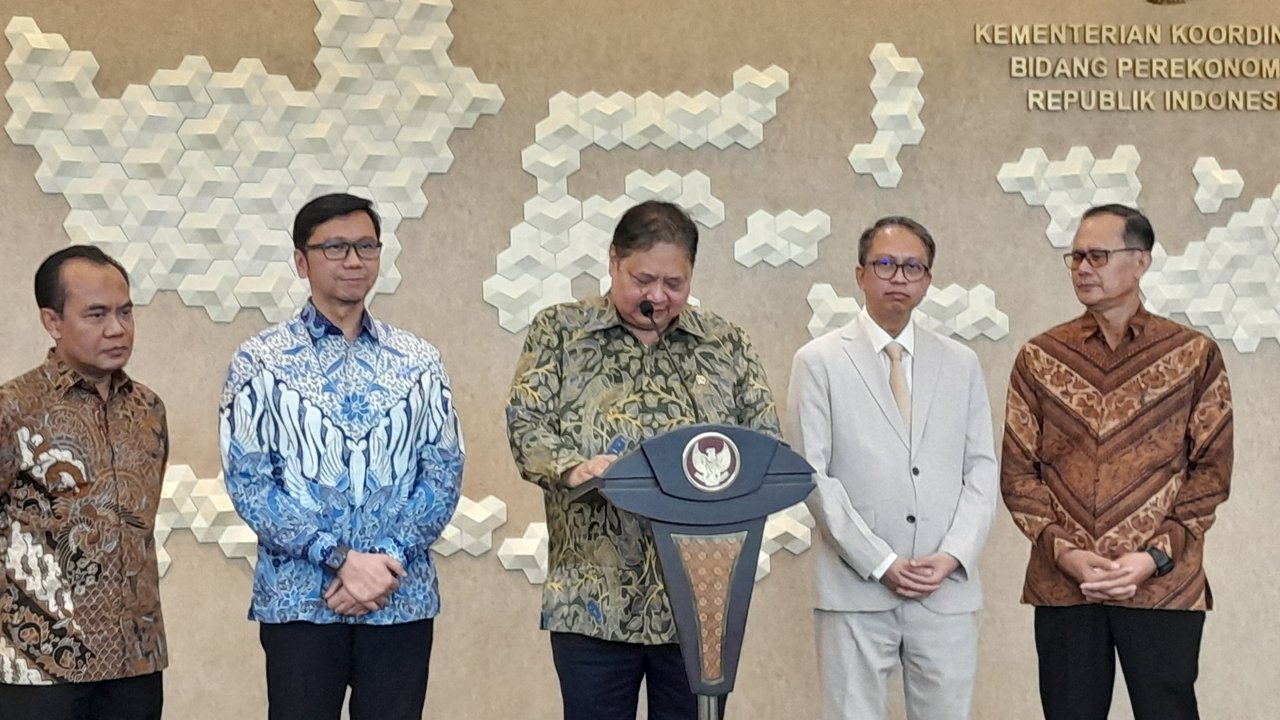 Menko Perekonomian Airlangga Hartarto