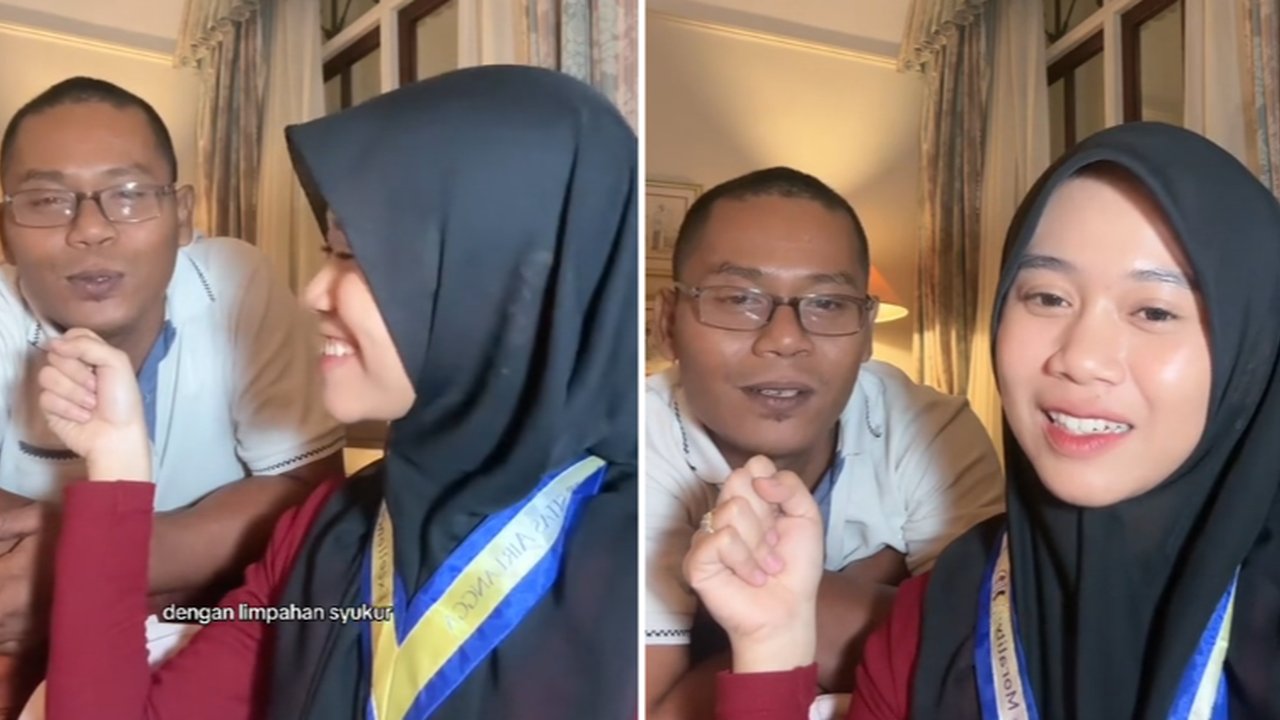 Besok Akan Dilantik Menjadi Seorang Perawat, Momen Wawancara Bapak dan Anak Ini Curi Perhatian