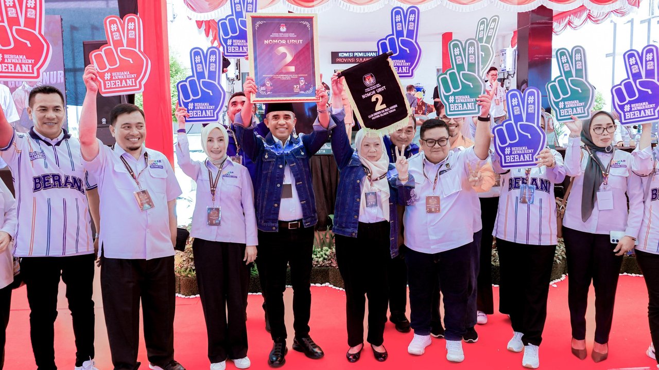 Penentuan Nomor Urut Calon Kepala Daerah Sulteng