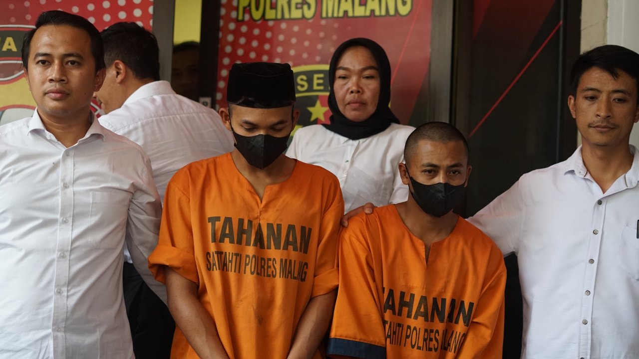 Tersangka Kasus Pengeroyokan Pesilat di Malang