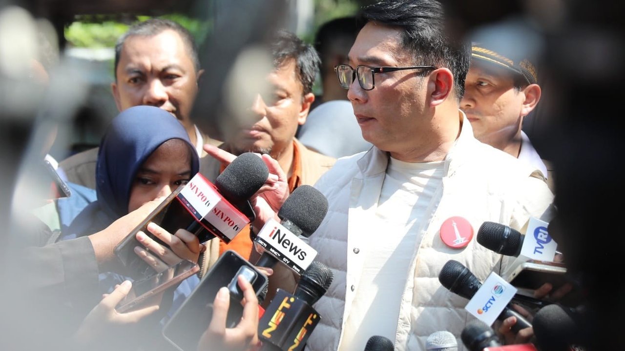 Ridwan Kamil Blusukan di Jakarta Selatan