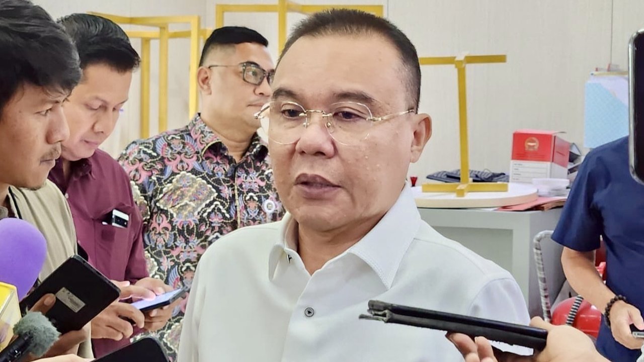 <p>Ketua Harian DPP Partai Gerindra Sufmi Dasco Ahmad menyatakan, seluruh partai politik (parpol) di Koalisi Indonesia Maju atau KIM Plus sudah sepakat untuk mengusung Ridwan Kamil (RK) di Pilkada Jakarta 2024. (Liputan6.com/Delvira Hutabarat)</p>