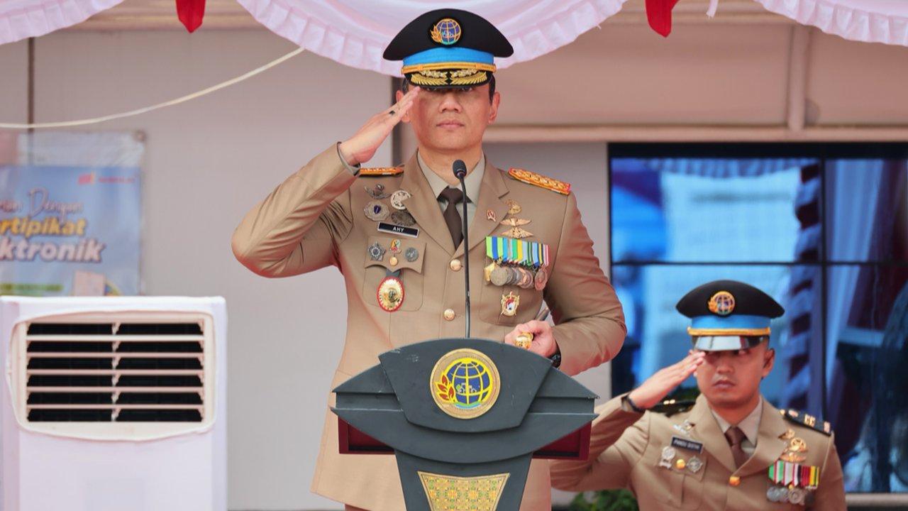 Menteri AHY Pimpin Upacara HANTARU 2024