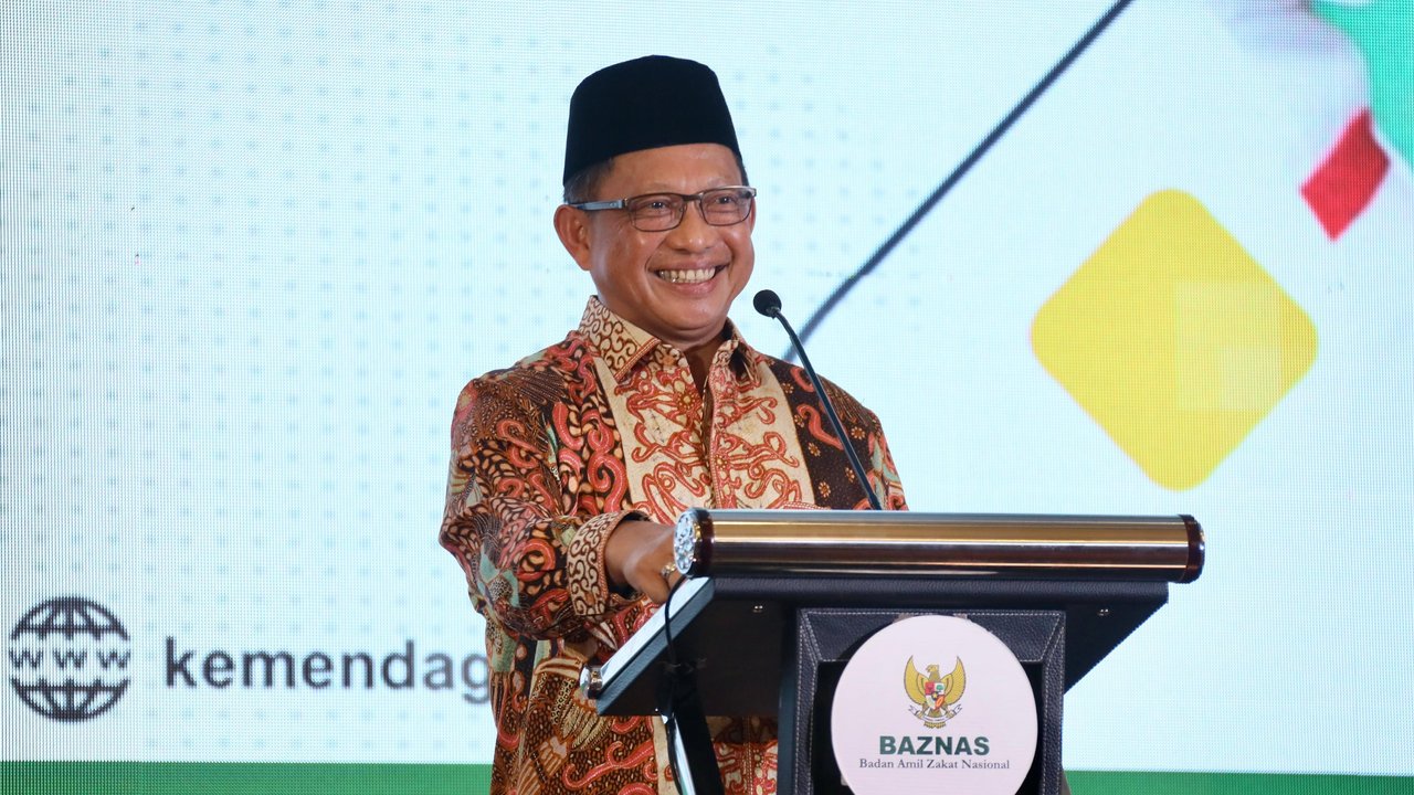 Mendagri Tito Karnavian menjadi keynote speaker Rakornas Baznas 2024