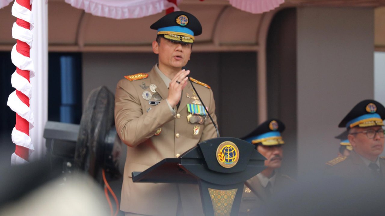 Menteri AHY Pimpin Upacara HANTARU 2024