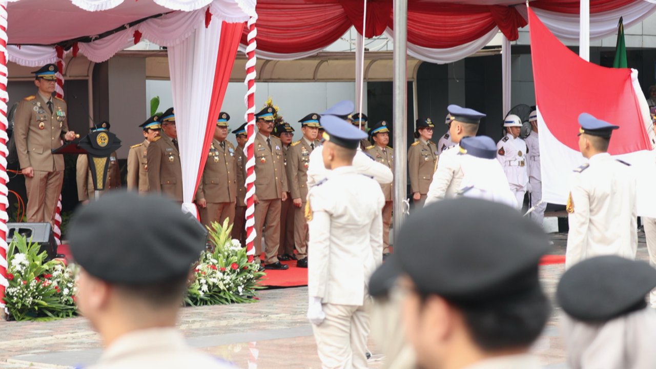 Menteri AHY Pimpin Upacara HANTARU 2024