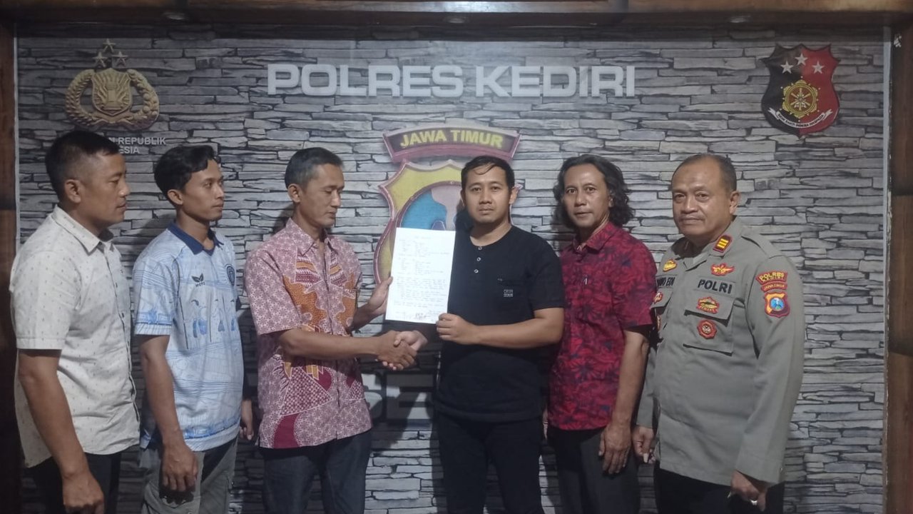 Polisi amankan pengendara arogan di Kediri