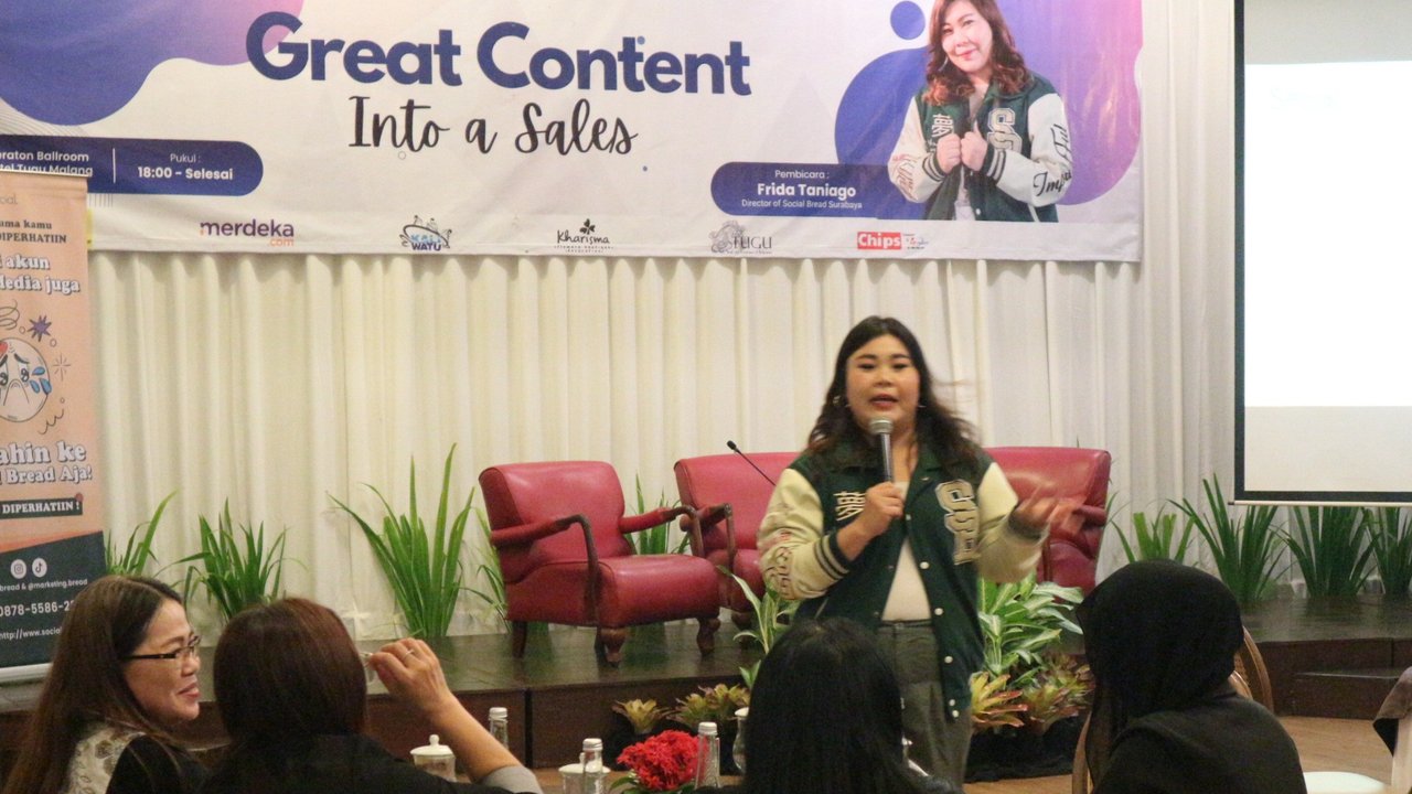 Seminar AMA Great Content Into Sales