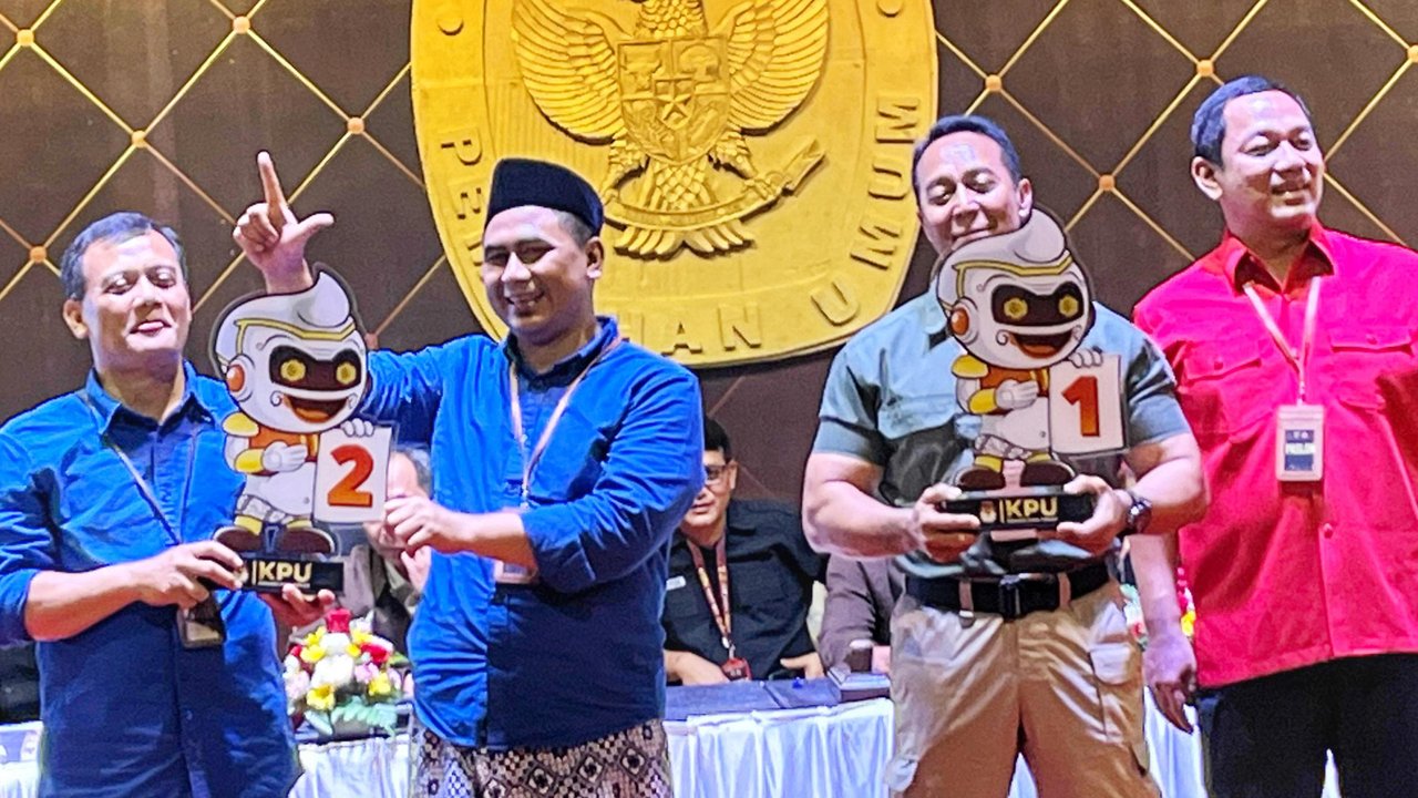 penetapan nomor urut pilkada jateng