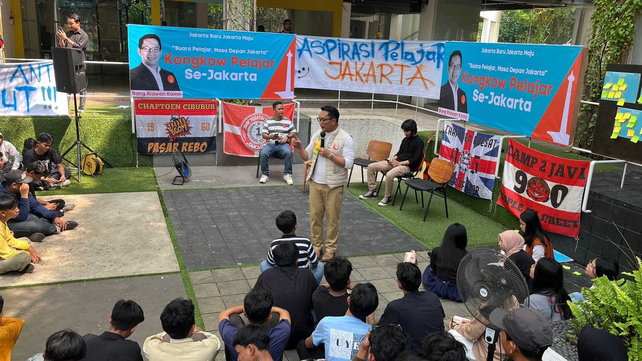 Ridwan Kamil di DPD Golkar Jakarta