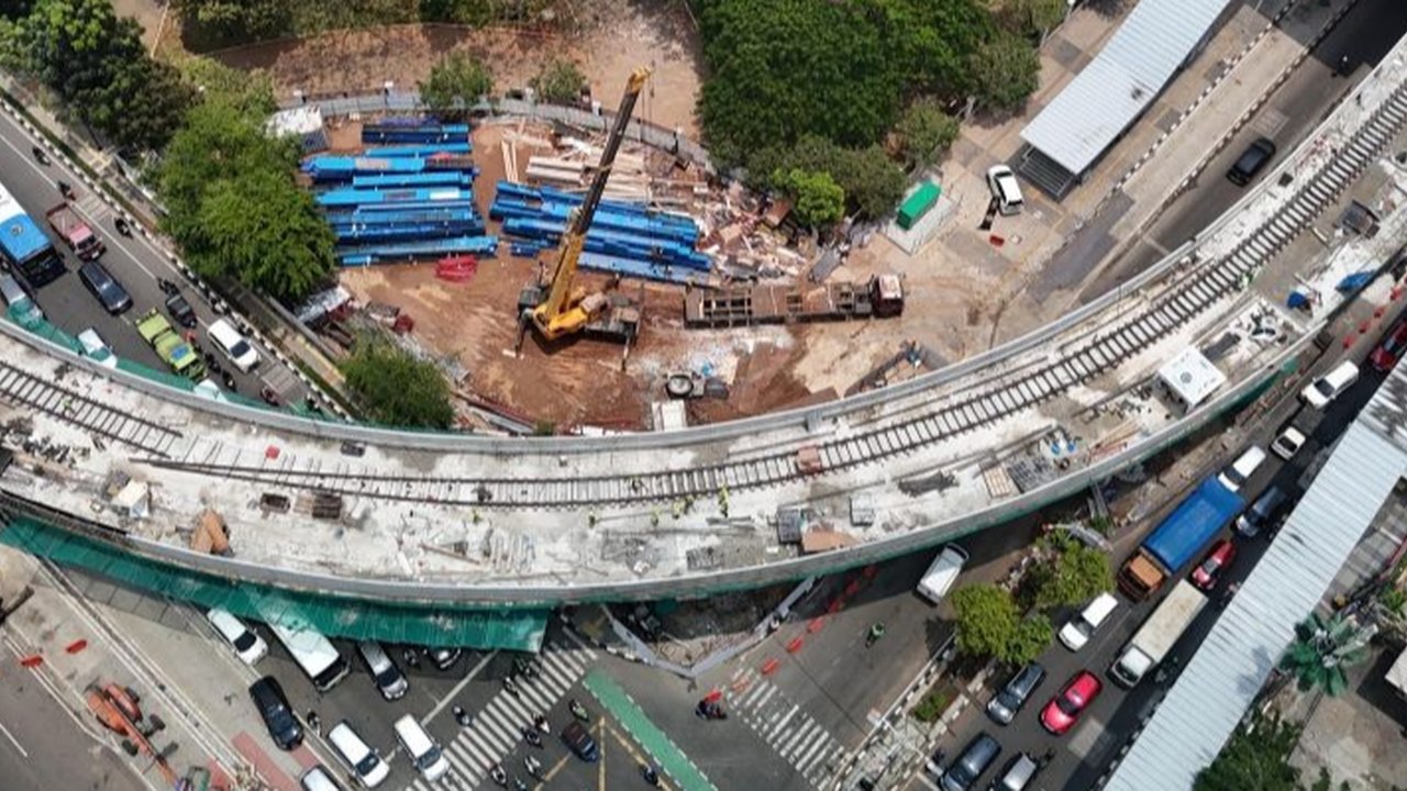LRT Uji Coba Jalur Velodrome-Manggarai Pada 30 September 2024