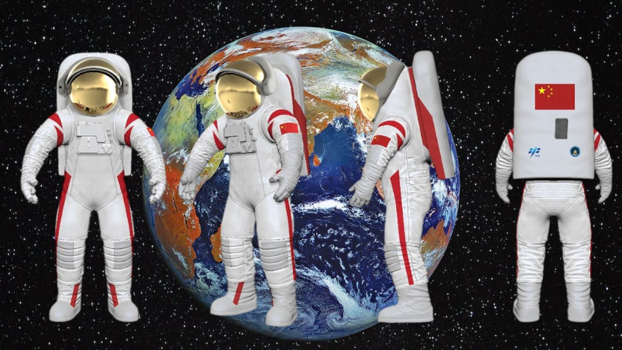 China Ungkap Desain Baju Antariksa untuk Misi Pendaratan Bulan 2030, Begini Wujudnya