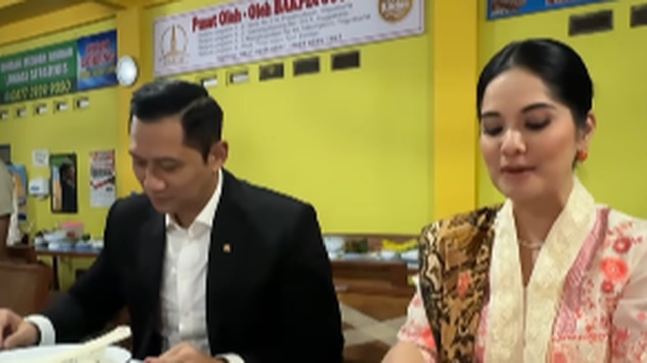 Annisa Pohan dan AHY Makan Malam di Yogyakarta