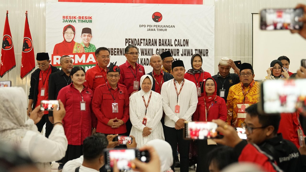 PDIP Calonkan Risma-Gus Hans