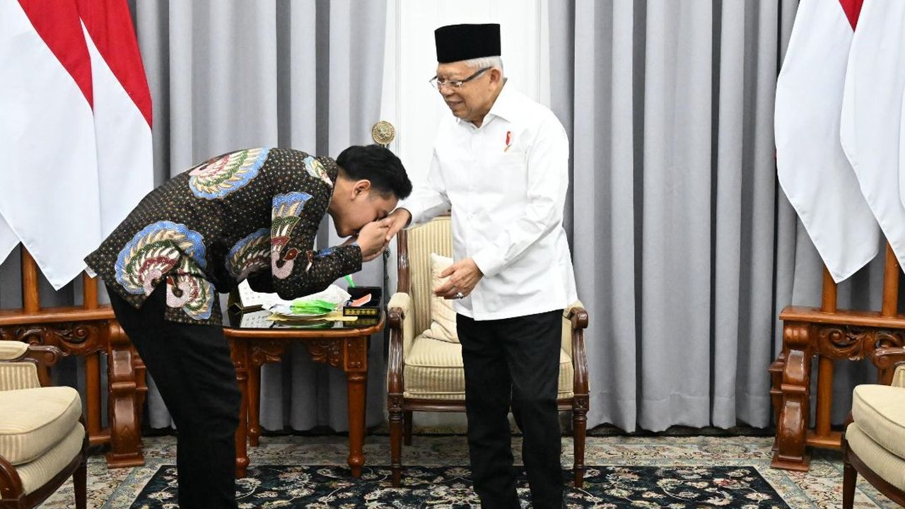 Gibran bertemu Ma'ruf Amin