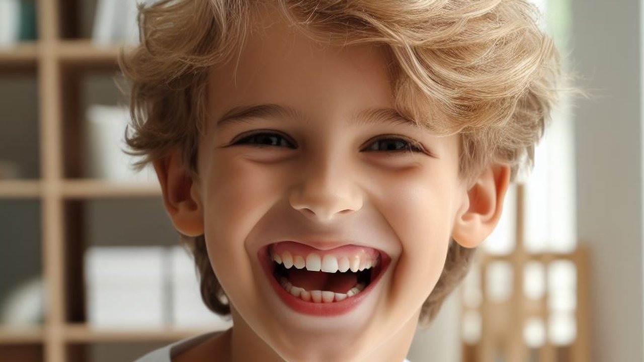 Ilustrasi Anak Tertawa